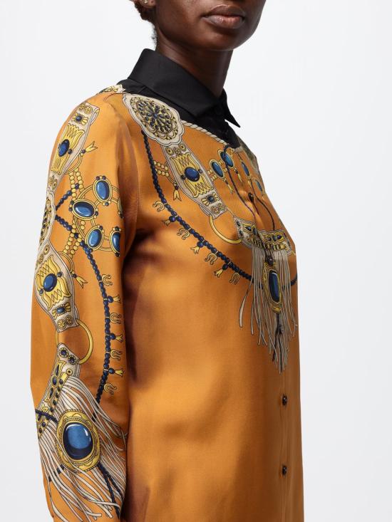 26FW 에트로 셔츠 WRIA0019AK1FG X0884 Ocher - ETRO
