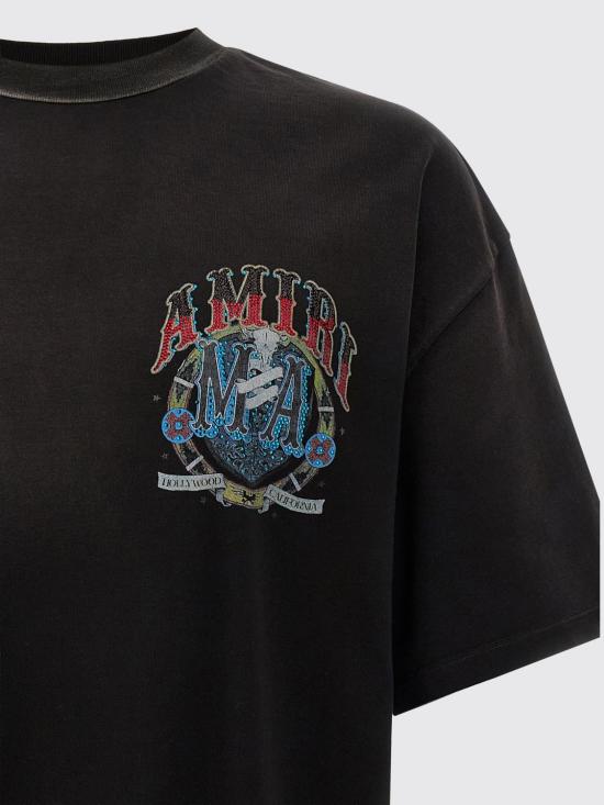 26FW 아미리 반팔 티셔츠 AM426JR066 0002 Black - AMIRI