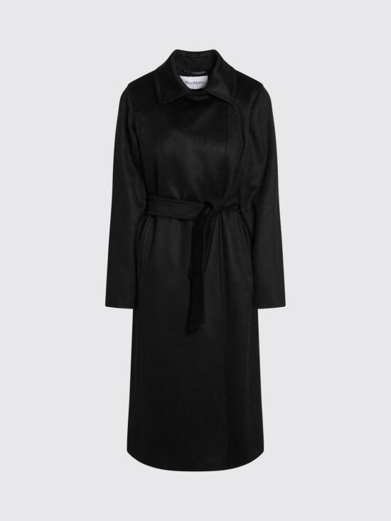 26FW 막스마라 코트 2621016062600 002 Black - MAX MARA