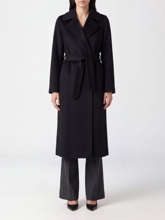 26FW 막스마라 코트 2621016062600 002 Black