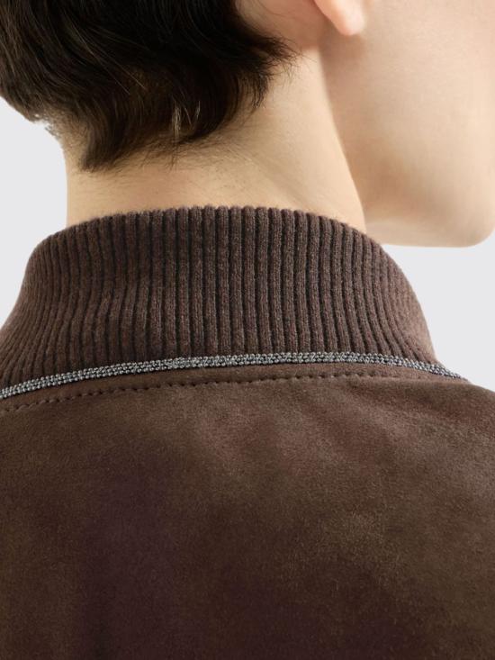 26FW 브루넬로 쿠치넬리 자켓 MPCAI7554 C9885 Coffee - BRUNELLO CUCINELLI