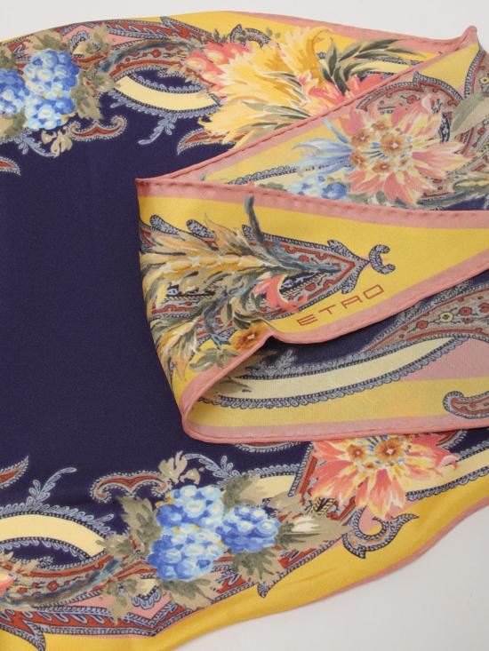 26FW 에트로 머플러/스카프 WAXA0017AK195 X0889 Blue - ETRO