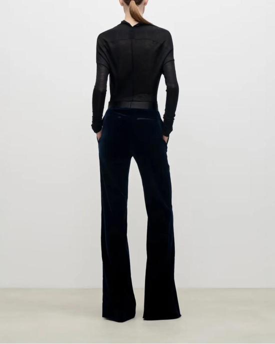  빅토리아 베컴 스트레이트 팬츠 테일러드 알리나 팬츠 블랙 - VICTORIA BECKHAM