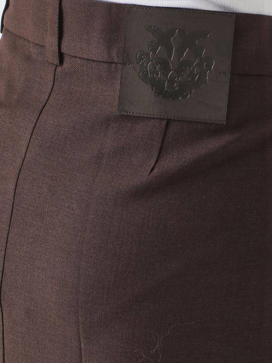 26FW 핑코 스커트 107713A3MS M04 Brown - PINKO