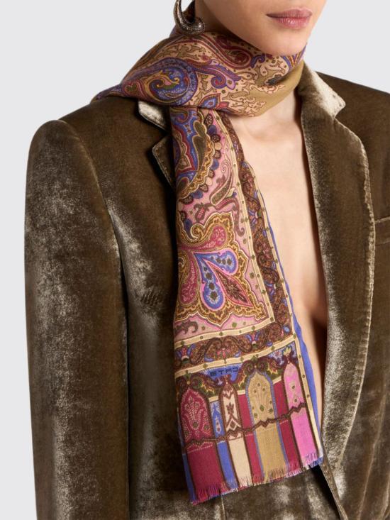 26FW 에트로 머플러/스카프 WATA0005AW112 S9875 Multicolor - ETRO