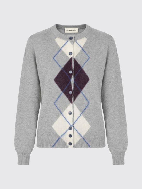 26FW 리비아나 콘티 스웨터 F6WC46 RMBAO Grey - LIVIANA CONTI