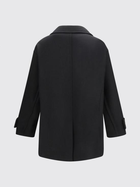 26FW 아미 코트 HCO480WV0078 001 Black - AMI