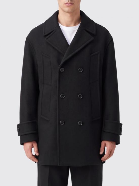 26FW 아미 코트 HCO480WV0078 001 Black