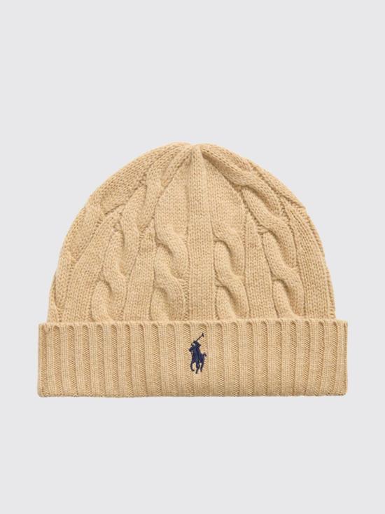 26FW 폴로 랄프로렌 비니 710B23668 004 Camel