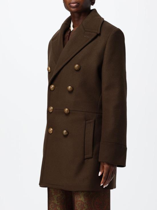26FW 에트로 코트 WRBA010599TUB19 N8476 Brown - ETRO