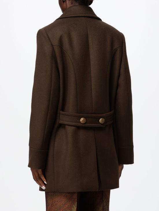 26FW 에트로 코트 WRBA010599TUB19 N8476 Brown - ETRO