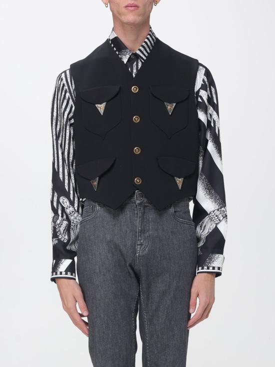 26FW 베르사체 베스트 10257691A18305 1B000 Black