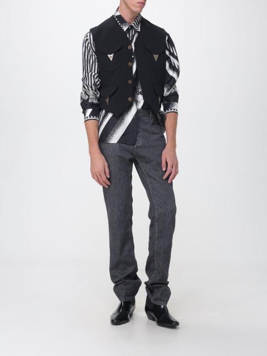 26FW 베르사체 베스트 10257691A18305 1B000 Black - VERSACE