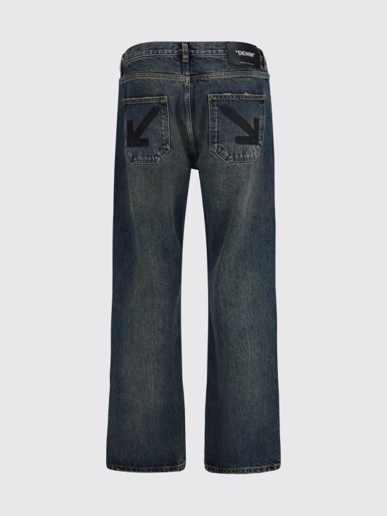 26FW 오프화이트 데님 팬츠 OMYA18JF26DEN00540 461 Blue - OFF WHITE