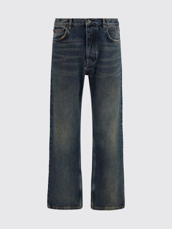 26FW 오프화이트 데님 팬츠 OMYA18JF26DEN00540 461 Blue - OFF WHITE