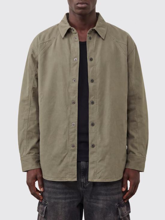 26FW 오프화이트 자켓 OMES01DF26FAB00130 312 Olive