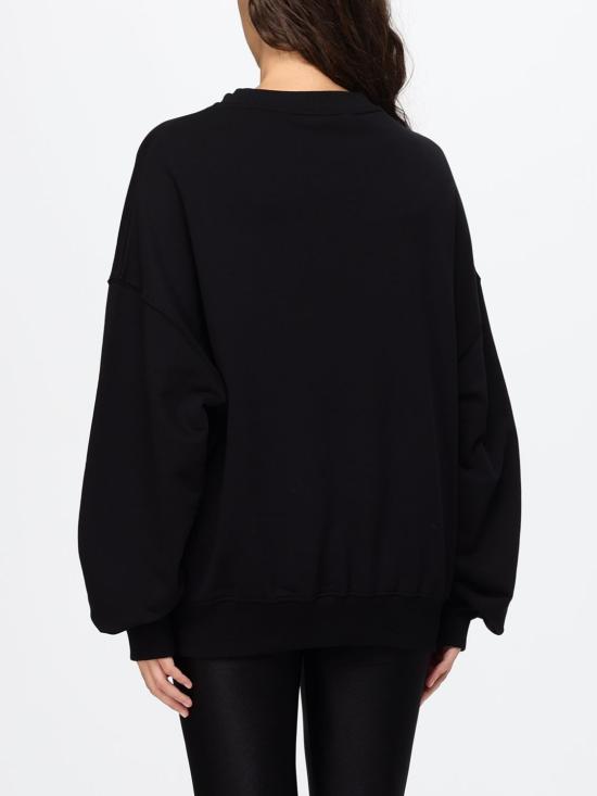 26FW 팜앤젤스 스웨터 PAMBA04W26FL05 1003 Black - PALM ANGELS