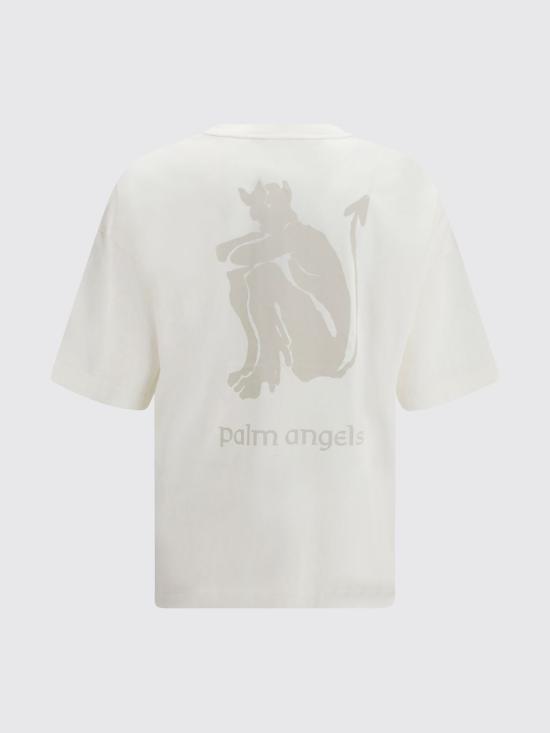 26FW 팜앤젤스 반팔 티셔츠 PAMAA003JR003 0305 Grey - PALM ANGELS