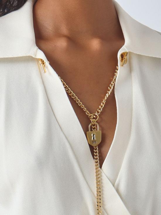 26FW 엘리자베타프랜치 셔츠 BK03S66E2 193 White - ELISABETTA FRANCHI