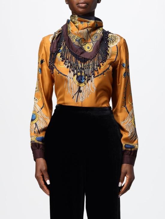 26FW 에트로 머플러/스카프 WAXA0023AK1DK X0884 Ocher - ETRO