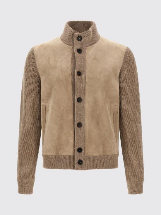 26FW 에르메네질도제냐 스웨터 UIK72A4154 N92 Beige - ERMENEGILDO ZEGNA