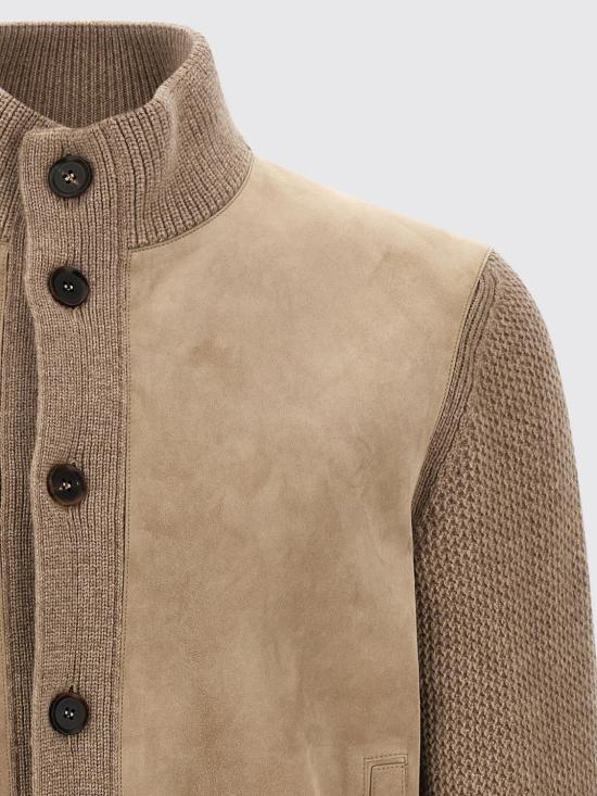 26FW 에르메네질도제냐 스웨터 UIK72A4154 N92 Beige - ERMENEGILDO ZEGNA