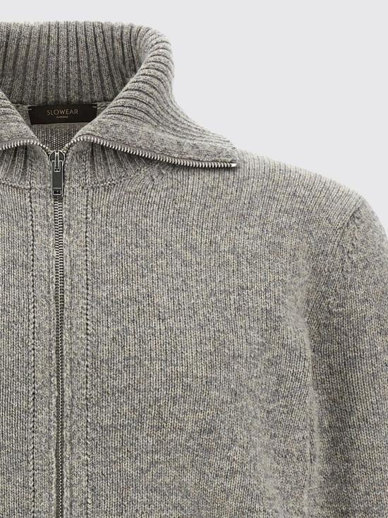 26FW 슬로웨어 스웨터 810356ZN233 Z2436 Grey - SLOWEAR