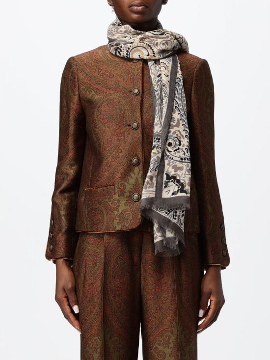 26FW 에트로 머플러/스카프 WATA0010AK19K X0822 Beige - ETRO