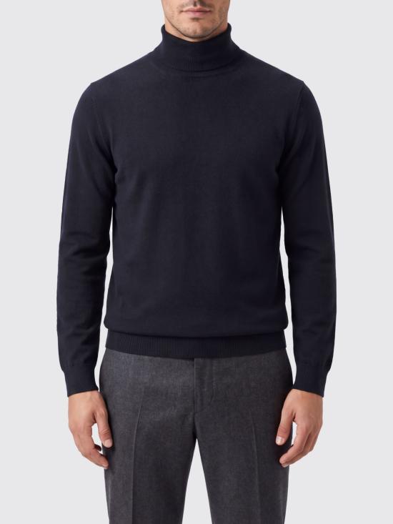 26FW 에르메네질도제냐 스웨터 RUIK20A4120K09 001 Black