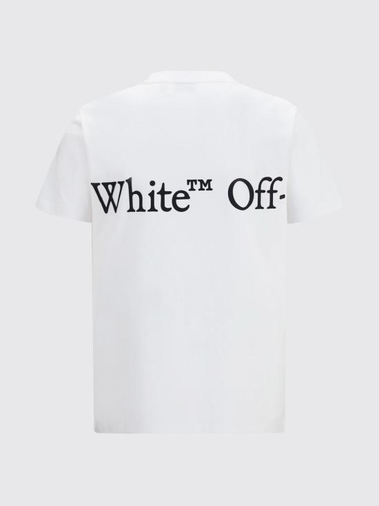 26FW 오프화이트 반팔 티셔츠 OMAA16MF26JER00G10 100 White - OFF WHITE