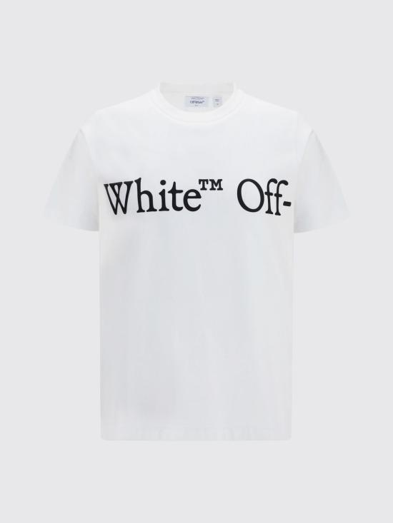 26FW 오프화이트 반팔 티셔츠 OMAA16MF26JER00G10 100 White - OFF WHITE