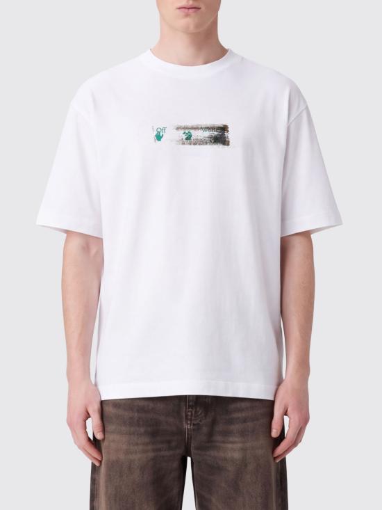 26FW 오프화이트 반팔 티셔츠 OMAA120F26JER01210 100 White