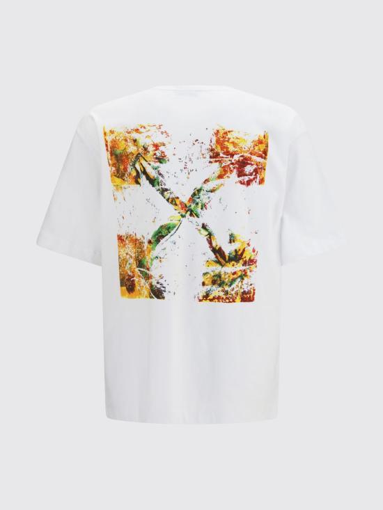 26FW 오프화이트 반팔 티셔츠 OMAA120F26JER00D10 100 White - OFF WHITE