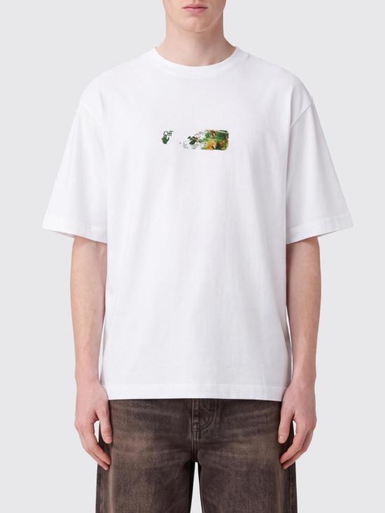 26FW 오프화이트 반팔 티셔츠 OMAA120F26JER00D10 100 White