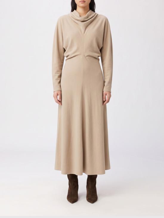 26FW 토템 롱 원피스 264WRD0376FB0414 125 Natural