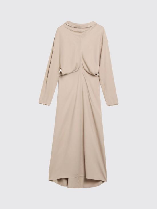26FW 토템 롱 원피스 264WRD0376FB0414 125 Natural - TOTEME