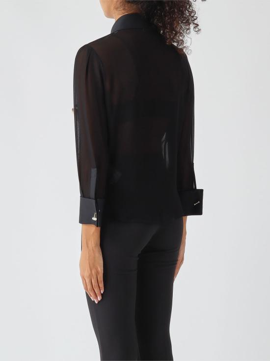 26FW 엘리자베타프랜치 셔츠 CA21067E2 686 Black 1 - ELISABETTA FRANCHI