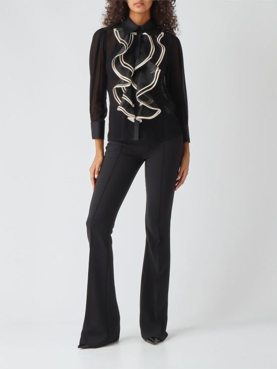 26FW 엘리자베타프랜치 셔츠 CA21067E2 686 Black 1 - ELISABETTA FRANCHI