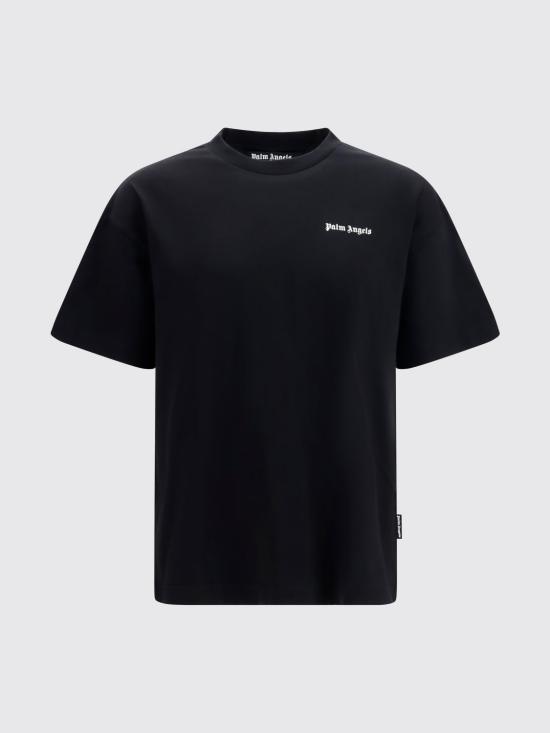 26FW 팜앤젤스 반팔 티셔츠 PAM2B001JR001 1003 Black 1 - PALM ANGELS
