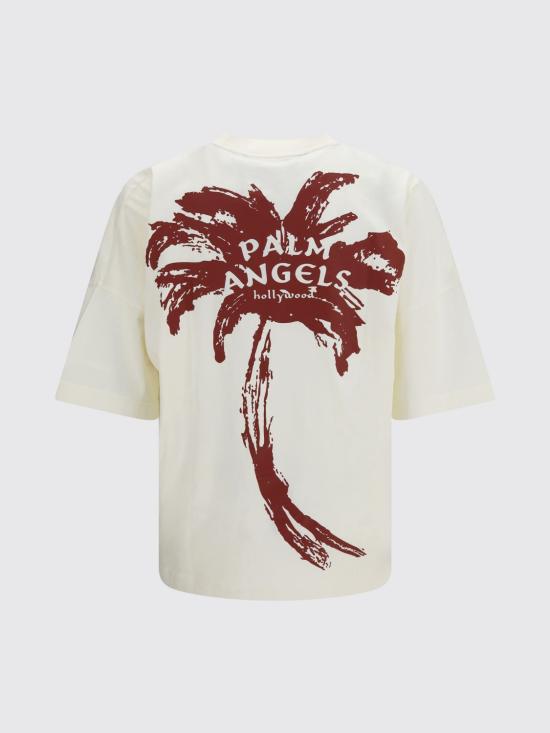 26FW 팜앤젤스 반팔 티셔츠 PAMAA005JR003 0325 Red - PALM ANGELS