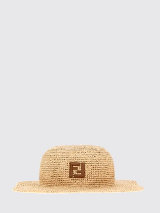 26FW 펜디 모자 FXQ177B17D F0RQ0 Natural