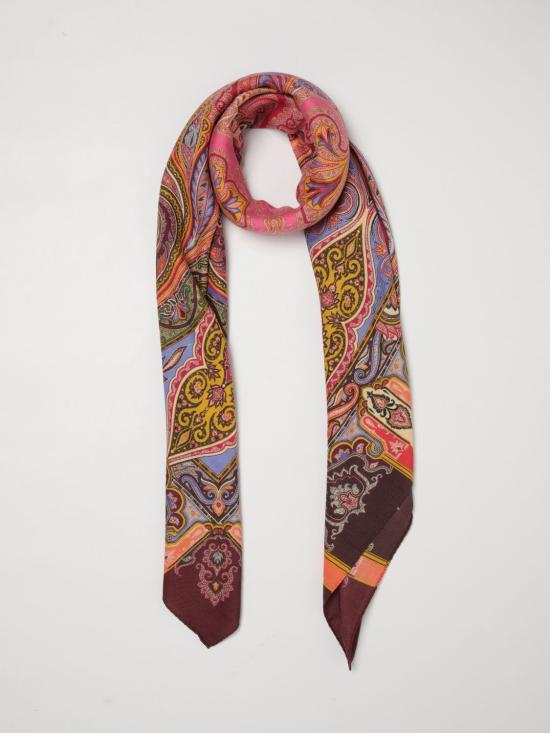 26FW 에트로 머플러/스카프 WAYA0001AA050 X0870 Burgundy - ETRO