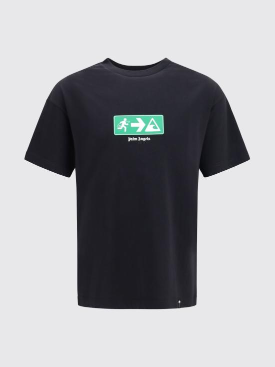 26FW 팜앤젤스 반팔 티셔츠 PAMAA001JR009 1055 Green - PALM ANGELS