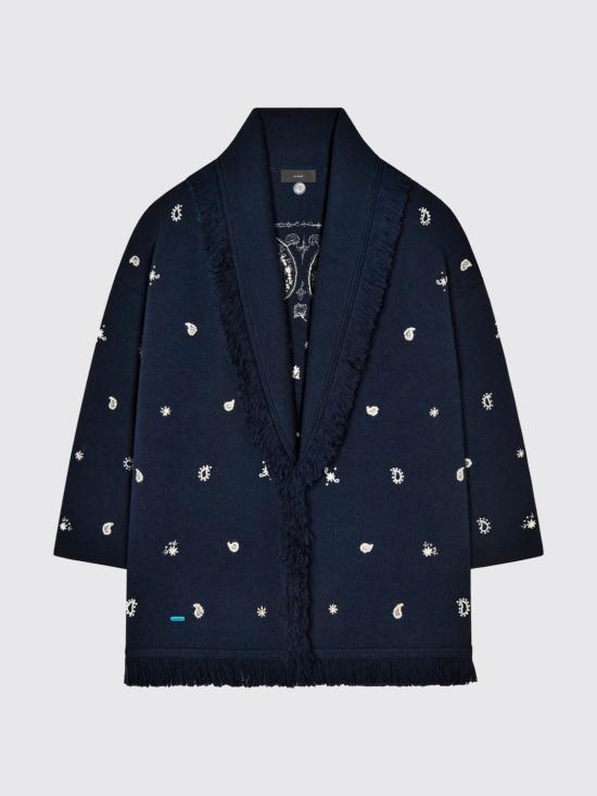 26FW 알라누이 스웨터 LWHB064E26KNI007 4672 Navy - ALANUI