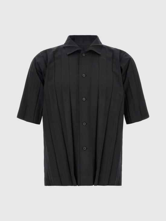 26FW 옴므 플리세 이세이 미야케 셔츠 HP68FJ300 15 Black - HOMME PLISSE' ISSEY MIYAKE