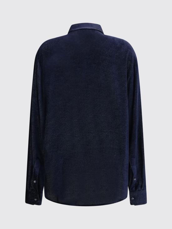 26FW 조르지오 아르마니 셔츠 GM004664TE23913 MB031 Blue - GIORGIO ARMANI