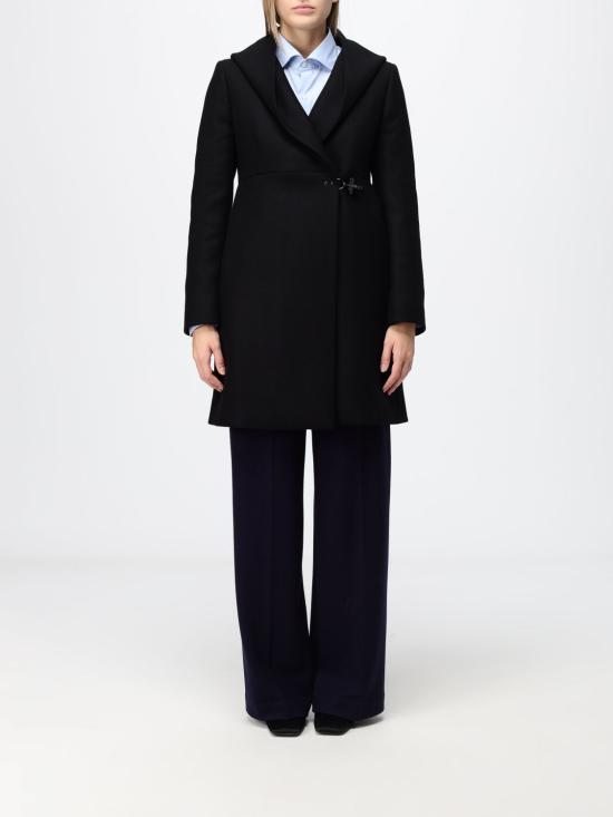 26FW 페이 코트 NAW54533110YMV B999 Black