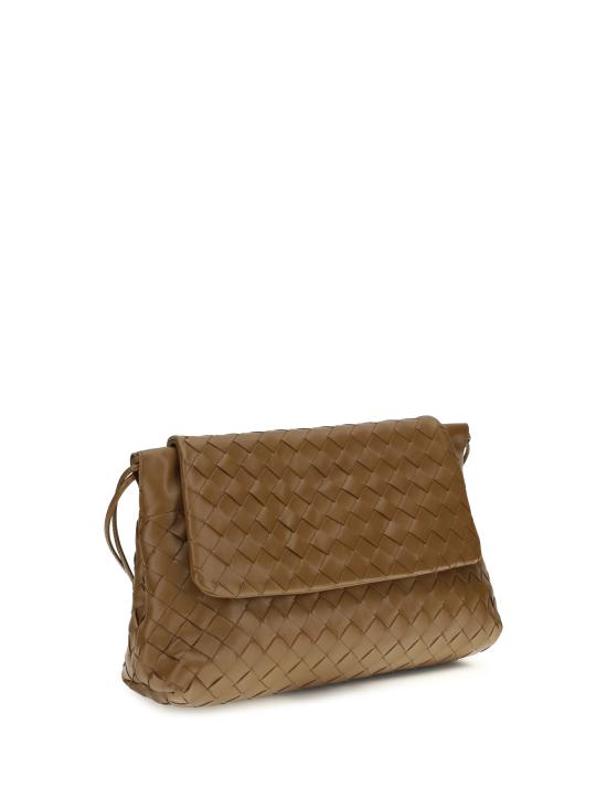 26FW 보테가베네타 더스트백 지오르노 857657V3IV09872 DARK CARAMEL 20 GOLD - BOTTEGA VENETA