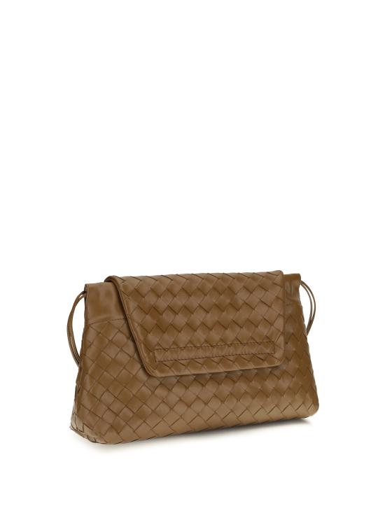 26FW 보테가베네타 더스트백 지오르노 857657V3IV09872 DARK CARAMEL 20 GOLD - BOTTEGA VENETA