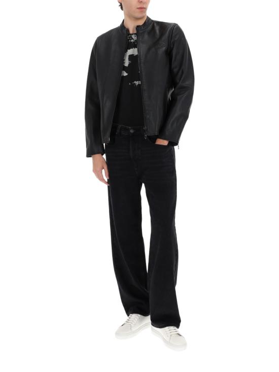 26FW 디젤 자켓 A18588 0AJIR 9XX BLACK DOM - DIESEL